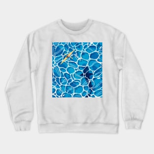 Ocean Waves Crewneck Sweatshirt